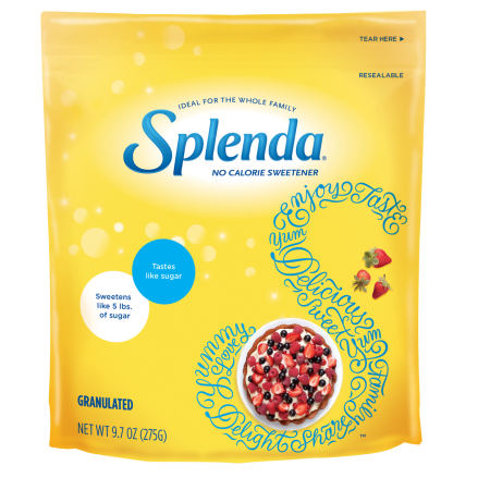 Splenda Sweetener Granulated 9.7oz